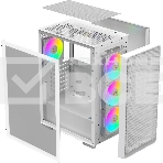 Корпус Ocypus Gamma C60 WH ARGB ATX без БП (Gamma-C60-WHG400XX-GL), фото3