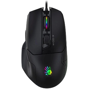 Мышь проводная A4Tech Bloody W70 Max черный, 10000 dpi, USB, кнопки - 9