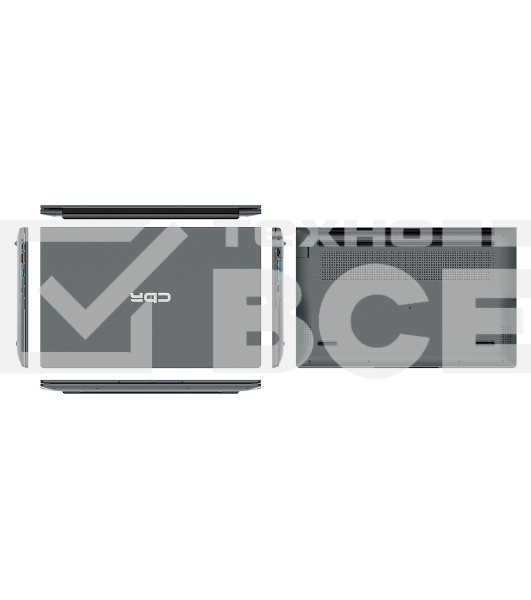 Ноутбук CBR LP-SMCR-1505 15.6' FHD IPS (Intel Celeron N4500/8Gb DDR4/256Gb M.2 SSD/Intel UHD Graphics/RJ45/W11 Pro/4800mAh/пластик)