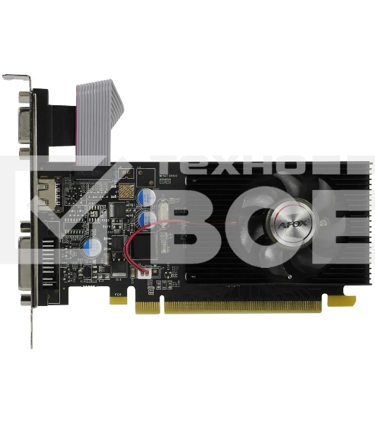 Видеокарта AFOX AF210-512D3L3-V2 PCIE16 G210 512MB GDDR3 64bit VGA DVI HDMI RTL