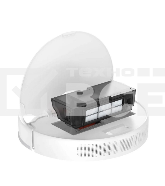 Робот-пылесос Dreame RLS3D Vacuum and Mop D10 Plus белый, 46 Вт, 5200 мАч Li-Ion, уборка сухая/влажная, пылесборник контейнер 0.4 л