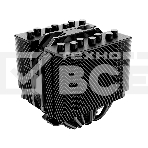 Кулер ID-COOLING SE-207-XT SLIM черный 120мм алюминий+медь 1800rpm 35db 4-pin 220W 135мм, фото 1