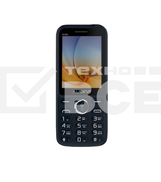 Мобильный телефон Maxvi K15n синий