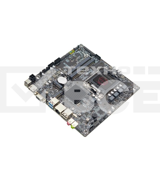 Материнская плата AFOX AFH510-MI, Socket 1200, Intel H510, 2xDDR4, 2xSATA, 1xM.2, 1xHDMI, 1xVGA, 1x 1Gb LAN, 2xUSB-A 3.0, 2xUSB-A 2.0, 2x3.5 мм, 5.1, Mini-ITX