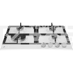 Газовая варочная поверхность Indesit THPM 642 WS/WH/I, независимая, белый, фото4