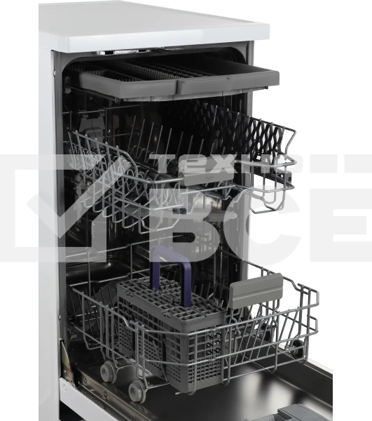 Посудомоечная машина Beko BDFS26120WQ  отдельностоящая, белый