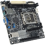 Материнская плата серверная ASUS P13R-I, LGA1700, Intel C262, 2xDDR5 (ECC), 6xSATA, 1xM.2, 1xPCIe 5.0 x16, 1xVGA, 3x1Gb LAN, 2xUSB-A 5Gbps, 2xUSB-A 10Gbps, mITX, фото3