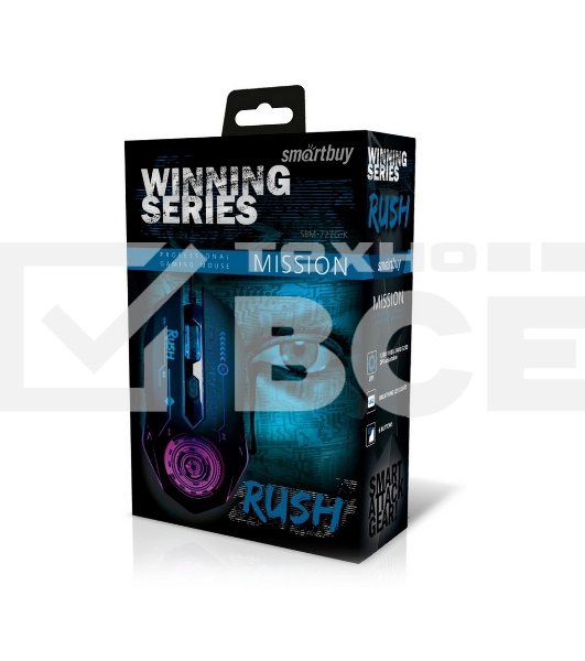 Мышь проводная игровая Smartbuy (SBM-727G-K)