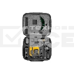 Лазерный уровень мультипризменный Denzel DLV-360-3C, 30 м, зеленый луч, Li-Ion 2,4 Aч, кейс, фото3