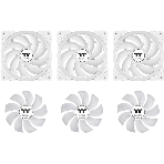 Система жидкостного охлаждения Thermaltake MAGFloe 420 Ultra Snow ARGB Soc-AM5/AM4/1200/1700/1851 белый 4-pin 34.5dB Al+Cu LCD Ret (CL-W452-PL14SW-A), фото3