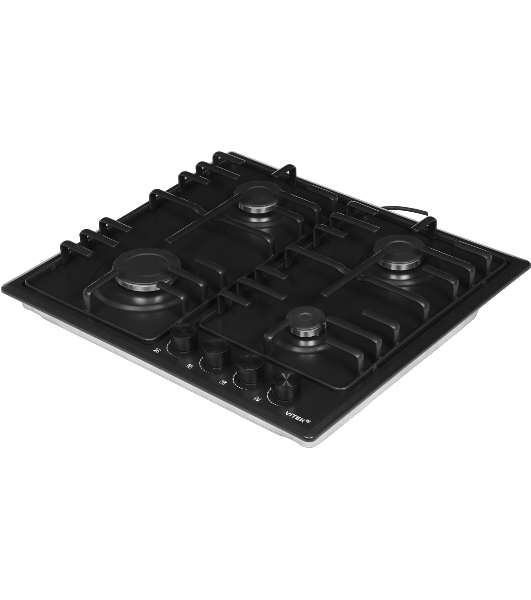 Газовая варочная панель Vitek VGH 6410 MBK черный