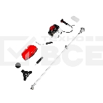 Триммер бензиновый MTX MT-43, 43 см3, неразъемная штанга, состоит из 2 частей, фото14