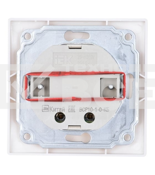 Светорегулятор поворот. СП КВАРТА IP20 ВСР10-1-0-КБ бел. IEK EDK10-K01-03-DM