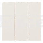 Выключатель 3-кл. LEZARD СП ZIMA IP20 10А безвинт. зажим, слон. кость 704-9088-109QC, фото 1