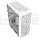 Корпус без блока питания Raijintek ARCADIA 41, Midi-Tower, TG, 1x120мм, 2xUSB-A 3.0 + 1xUSB-C, ATX, mATX, mITX White, фото 1