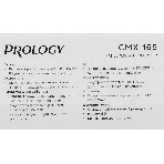 Автомагнитола Prology CMX-165 1DIN 4x55Вт, фото2