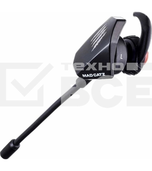 Гарнитура Mad Catz E.S. PRO+ чёрный, проводная, mini jack 3.5 мм, вставные