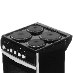 Плита электрическая De Luxe 5004.12э черный, конфорок 4 шт, духовка 46 л, 50 см x 85 см x 50 см, фото2