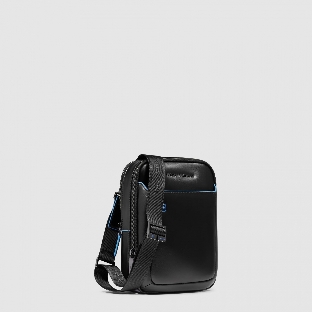 Сумка кросс-боди мужская Piquadro Blue Square CA6811B2/N черная натур.кожа