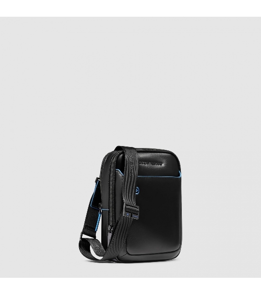 Сумка кросс-боди мужская Piquadro Blue Square CA6811B2/N черная натур.кожа