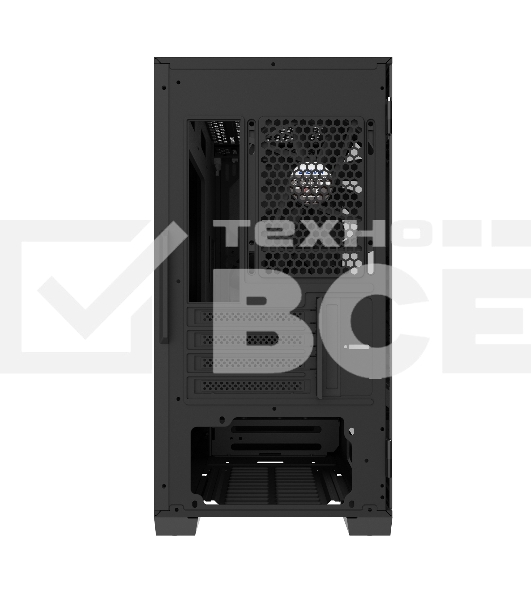 Компьютерный корпус ZALMAN Z1 ICEBERG, MicroATX, BLACK, WINDOW, 2xCOMBO (3.5