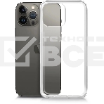 Чехол (клип-кейс) BORASCO для Apple iPhone 13 Pro Max, прозрачный, фото 1