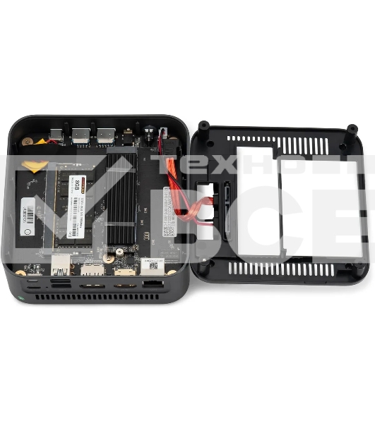 Неттоп IRU 110ALCN N200 (1) 8Gb SSD256Gb UHDG noOS GbitEth WiFi BT черный (2012497)