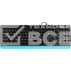 Клавиатура A4Tech Fstyler FK10 проводная, USB, черный/синий, фото5