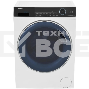 Стиральная машина Haier HWD80-BP14979 белый, загрузка фронтальная 8 кг, 5 кг - сушка, 1400 об/мин, класс: B