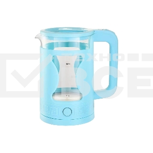 Чайник электрический Energy E-257 1.5л стекло, голубой