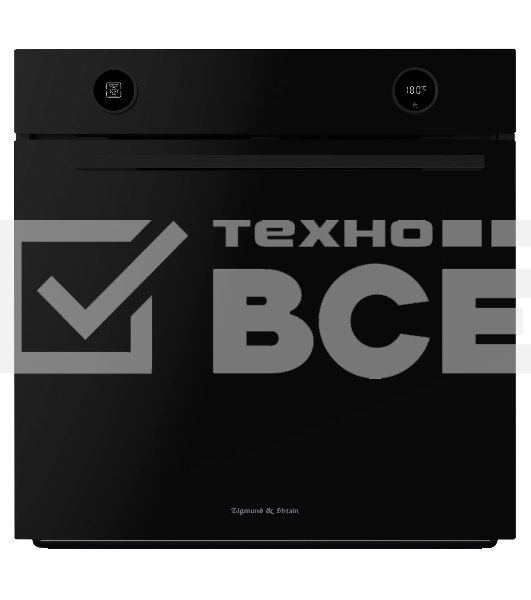 Духовой электрический шкаф Zigmund & Shtain E 160 B черный, 72 л