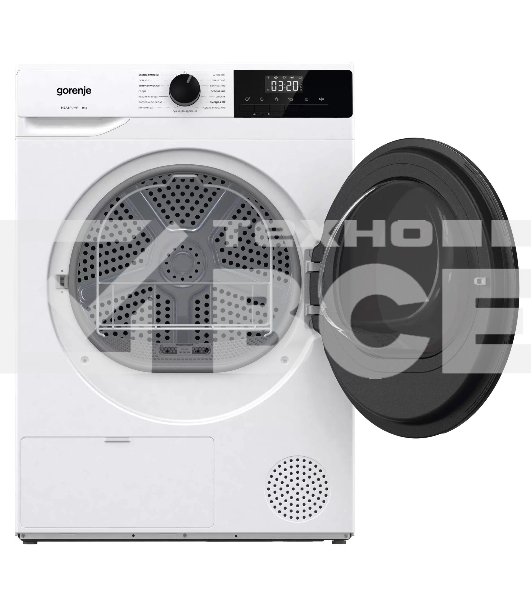 Сушильная машина Gorenje DHNA92/C белый, 9 кг, сушка - конденсационная, программ - 15, 59.5 x 84.5 x 67 см