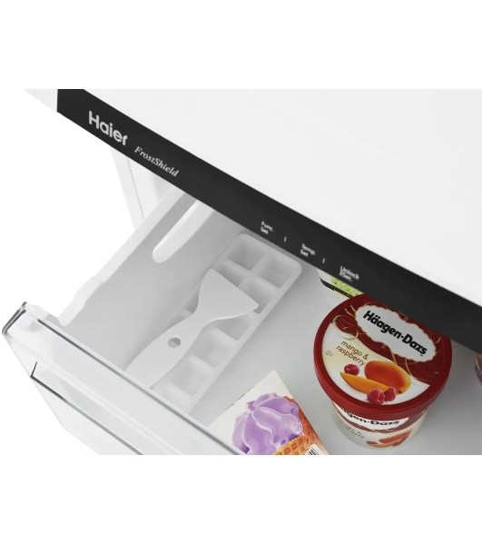Морозильная камера Haier HF-82WAA белый, 82л, 3 ящика