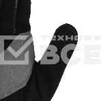 Перчатки универсальные Denzel 68094 двойные, работа с сенсорным экраном, вязаная манжета, размер 10, фото8