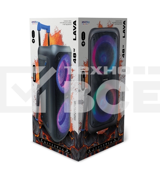 Портативная акустика Smartbuy LAVA, черный