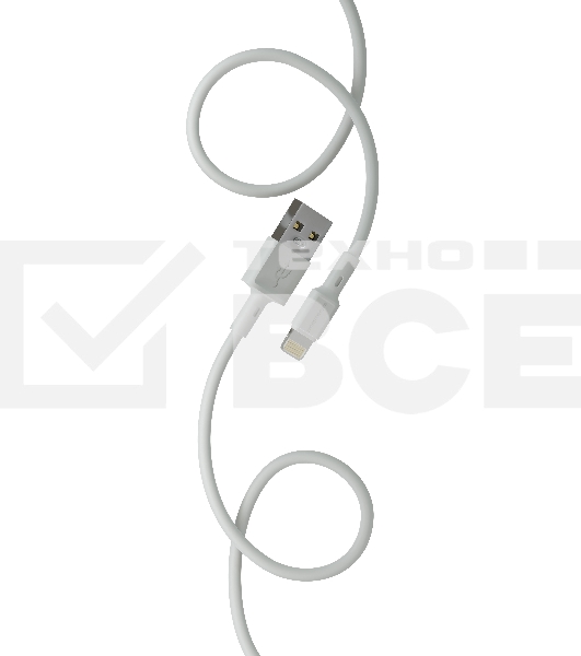 Сетевое зарядное устройство MORE CHOICE (4610196409028) NC11i СЗУ 2USB 2.4A для Lightning 8-pin белый