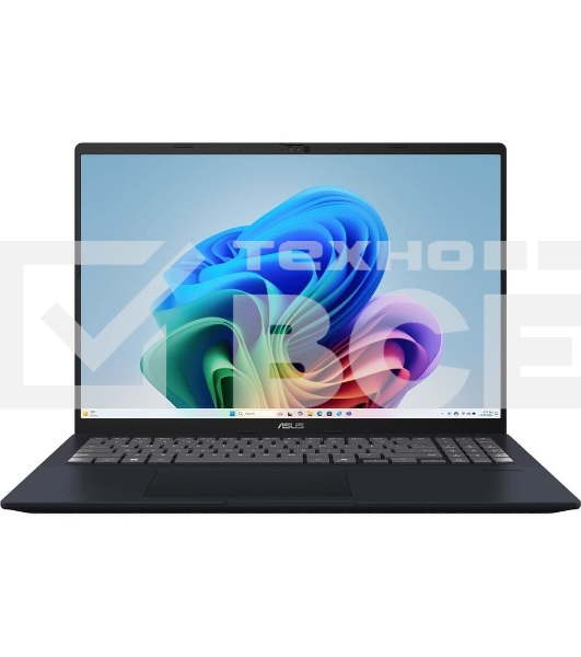 Ноутбук ASUS VivoBook 16 M1607KA-MB102 синий AMD Ryzen AI 5 340 2000MHz/16