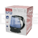 Чайник электрический Atlanta ATH-2460 черный стеклянный, фото2