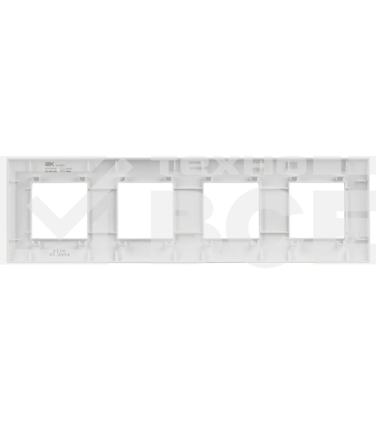 Рамка 4-м SKANDY SK-F04W арктич. бел. IEK SK-M42-K01