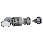 Пылесос Polaris PVC 2211 белый/серый, 500/2000 Вт, уборка сухая, пылесборник контейнер 1.5 л, фото6