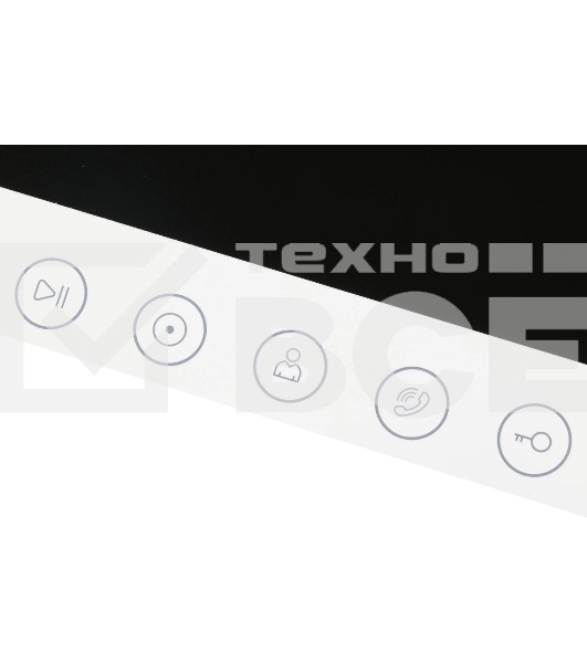 Видеодомофон Falcon Eye COSMO дисплей 7' TFT; механические кнопки; подключение до 2-х вызывных панелей ; OSD меню; интерком до 4 мониторов; питание AC