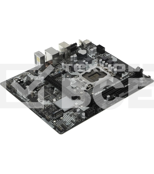 Материнская плата ASRock B760M-HDV/M.2 D4, LGA 1700, Intel B760, 2xDDR4, 4xSATA, 2xM.2, 1xPCIe 4.0 x16, 2xPCIe x1, 1xDP, 1xHDMI, 1xVGA, 1x 1Gb LAN, 2xUSB-A 3.2 Gen 1, 3xUSB 2.0, 3x3.5 мм, 7.1, mATX