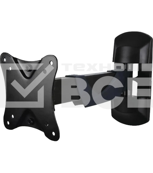 Кронштейн для телевизора Hama FULLMOTION черный, 10'-26' макс. 25 кг, настенный