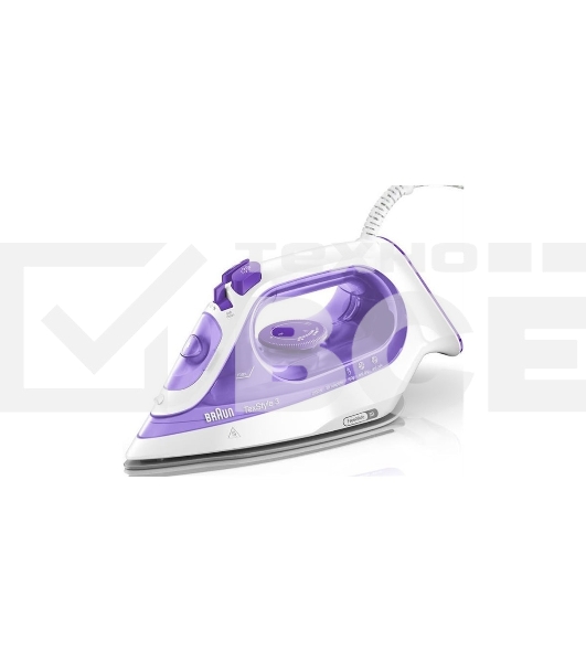 Утюг Braun SI3042VI фиолетовый/белый, 2350 Вт, 45 г/мин, 160 г/мин, 270 мл