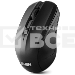 Мышь беспроводная SVEN RX-270W черный, 1600 dpi, радиоканал, USB, кнопки - 4, фото5