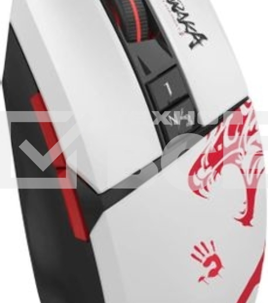 Мышь беспроводная A4Tech Bloody R36 Ultra черный/белый/красный, 12000dpi, USB, радиоканал, кнопки - 7