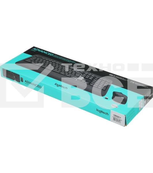 Комплект клавиатура+мышь беспроводной LOGITECH MK540 Advanced black (USB, 1000dpi) (920-008686)