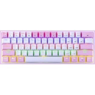 Клавиатура Redragon Fizz проводная, USB Type-A, розовый