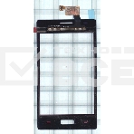 Сенсорное стекло (тачскрин) для LG Optimus L5 E610 E612. розовое, фото2