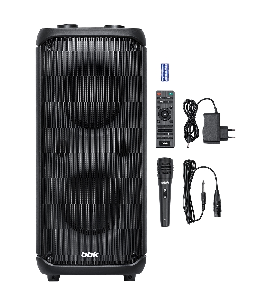 Минисистема BBK BTA6030 черный 50Вт FM USB BT